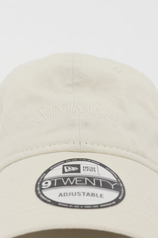Saint Laurent X New Era Logo Baseball Cap