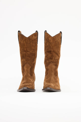 Saint LaurentSuede Houston Boot