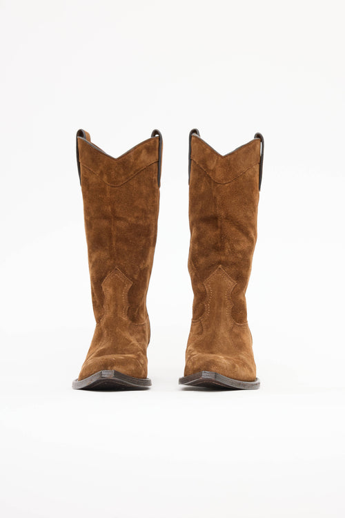 Saint LaurentSuede Houston Boot