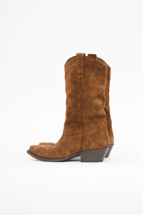 Saint LaurentSuede Houston Boot