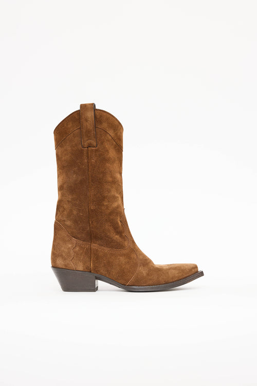 Saint LaurentSuede Houston Boot