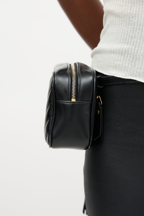 Saint Laurent 2019 Quilted Leather Lou Camera Belt Bag