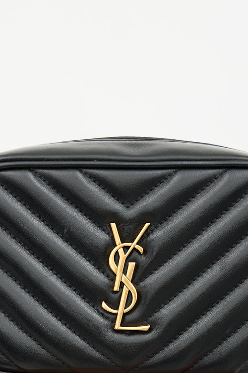 Saint Laurent 2019 Quilted Leather Lou Camera Belt Bag
