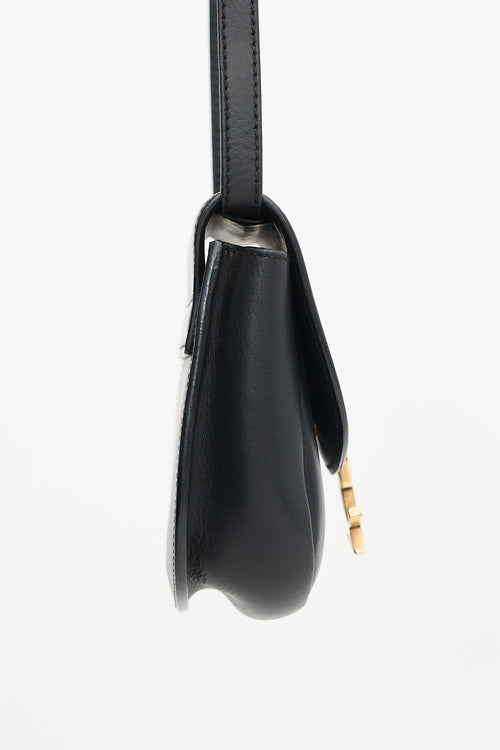 Saint Laurent 2020 Leather Small Kaia Crossbody Bag