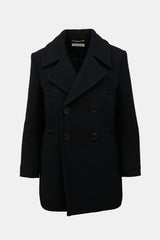 Saint Laurent 2022 Wool Double Breasted Coat