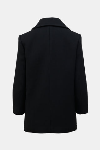 Saint Laurent 2022 Wool Double Breasted Coat
