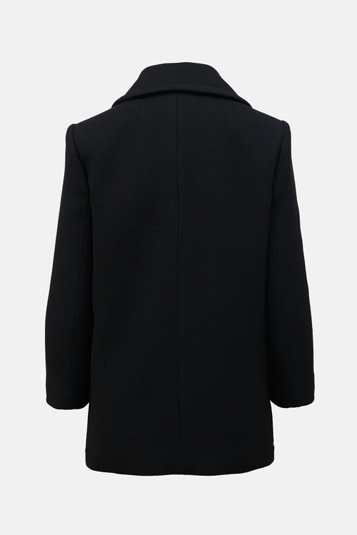 Saint Laurent 2022 Wool Double Breasted Coat