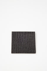 Saint Laurent Embossed Leather Passport Holder