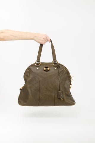 Saint Laurent Leather Large Muse Bag