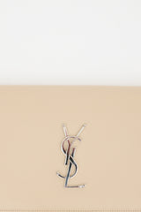 Saint Laurent Grained Leather Kate Clutch