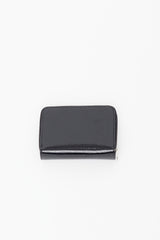 Saint Laurent Black Embossed Leather Cassandre Wallet