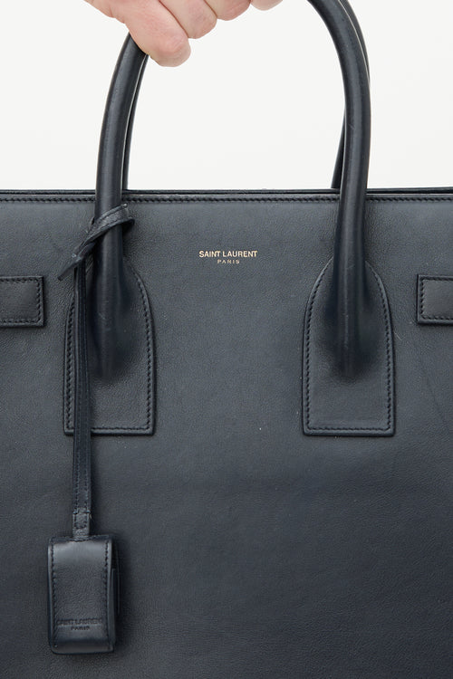 Saint Laurent Leather Mini Sac De Jour Bag