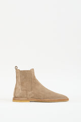 Saint Laurent Men Nino Chelsea Boots Size US 6 39  Brown Suede Crepe Sole Saint Laurent Men Nino Chelsea Boots Size US 6 39 Brown Tan  main image 4
