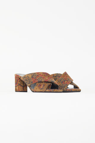 Louis Vuitton // Pink & Red T-Strap Sandal – VSP Consignment