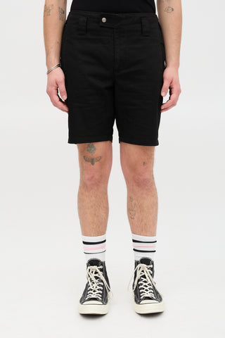 Saint Laurent Canvas Shorts