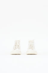 Saint Laurent Canvas High Top Malibu Sneaker