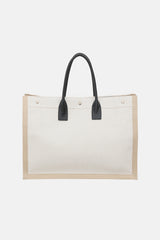 Saint Laurent Canvas Large Rive Gauche Tote Bag