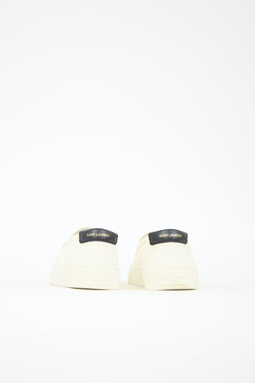 Saint Laurent Canvas Venice Slip On Sneaker