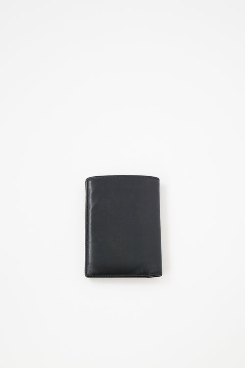 Saint Laurent Leather Logo Card Holder