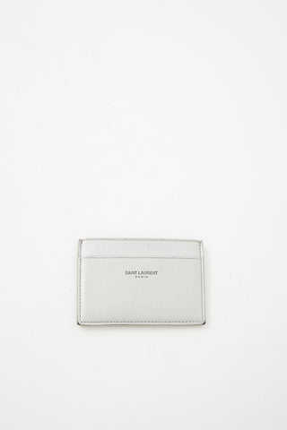 Saint Laurent Leather Cardholder