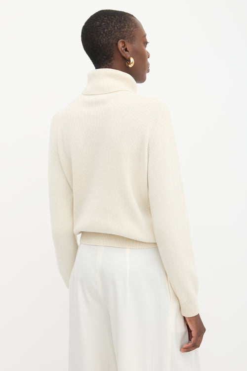 Saint Laurent Cashmere Turtleneck Sweater