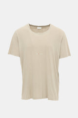 Saint Laurent Distressed Logo T-Shirt