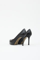 Saint Laurent Embossed Leather Tribtoo Pump
