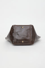 Saint Laurent Embossed Patent Downtown Bag