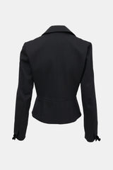 Saint Laurent FW 2004 Wool Knot Blazer
