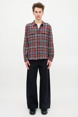 Saint Laurent FW 2021 Flannel Shirt