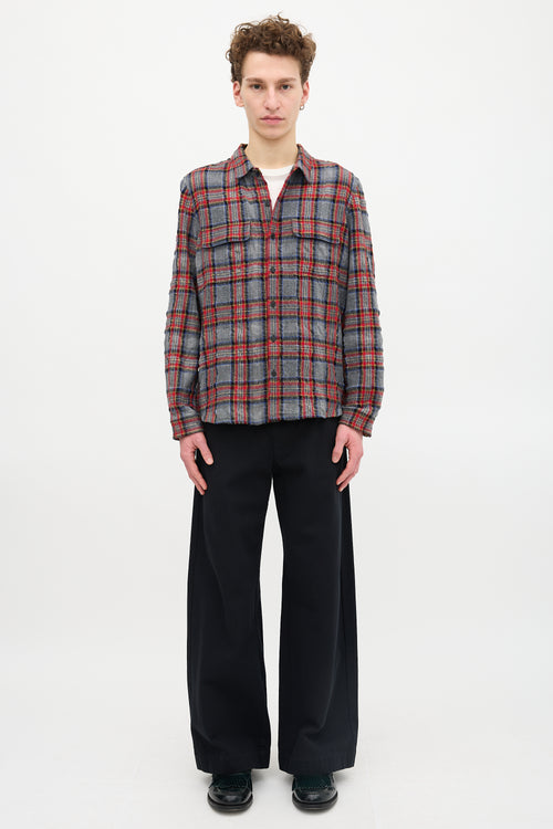 Saint Laurent FW 2021 Flannel Shirt