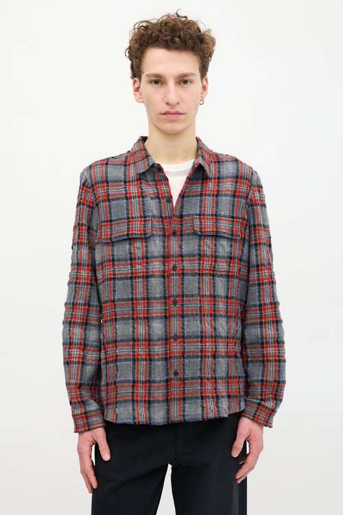 Saint Laurent FW 2021 Flannel Shirt