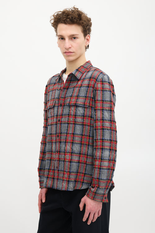 Saint Laurent FW 2021 Flannel Shirt