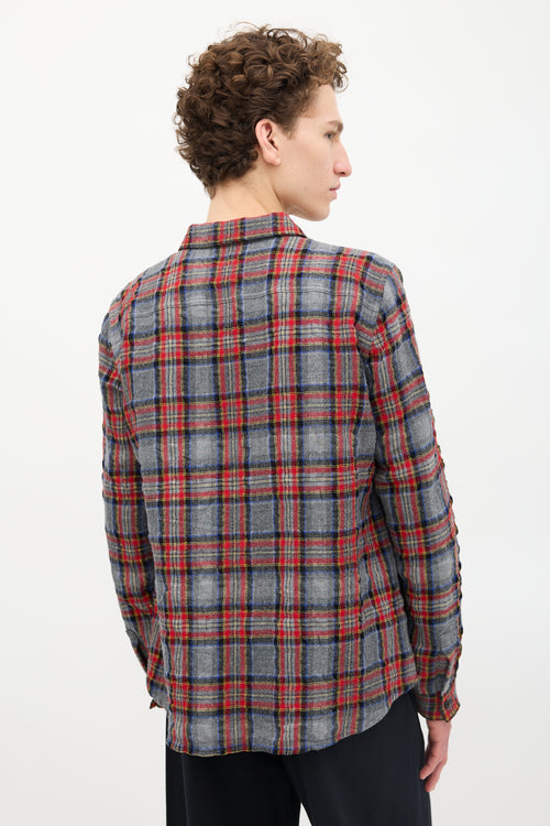Saint Laurent FW 2021 Flannel Shirt