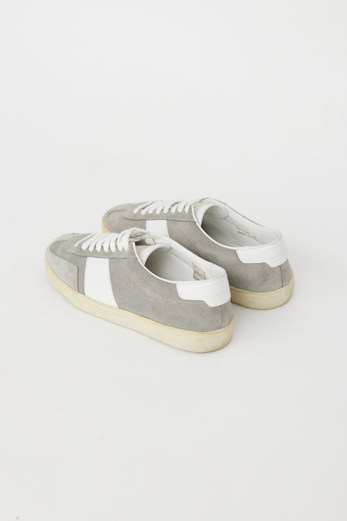 Saint Laurent Grey & White SL29 Sneaker
