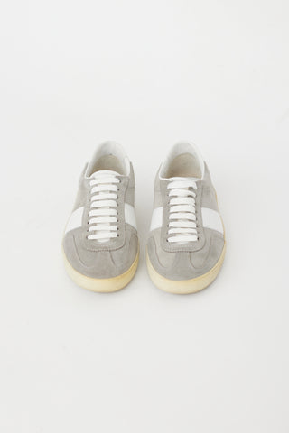 Saint Laurent Grey & White SL29 Sneaker