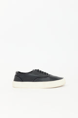 Saint Laurent Leather Venice Low Top Sneaker