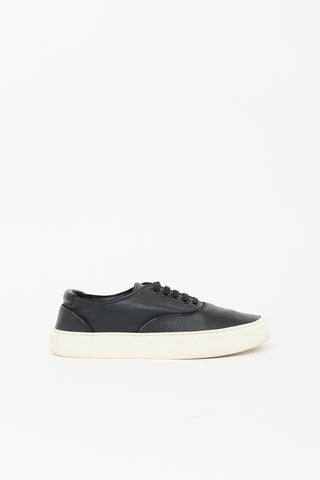 Saint Laurent Leather Venice Low Top Sneaker