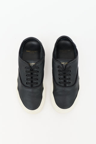 Saint Laurent Leather Venice Low Top Sneaker