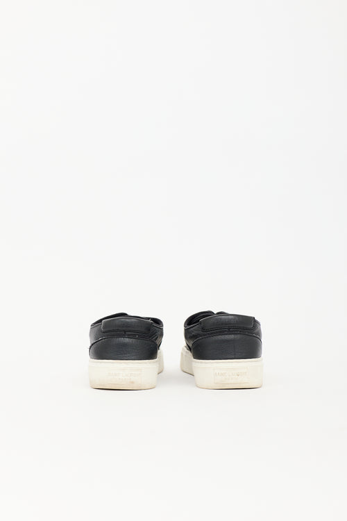 Saint Laurent Leather Venice Low Top Sneaker