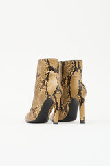 Saint Laurent Leather Ankle Boot