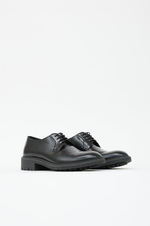 Saint Laurent Leather Antoine Derby  Oxford