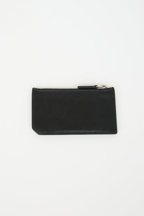 Saint Laurent Leather Card Holder
