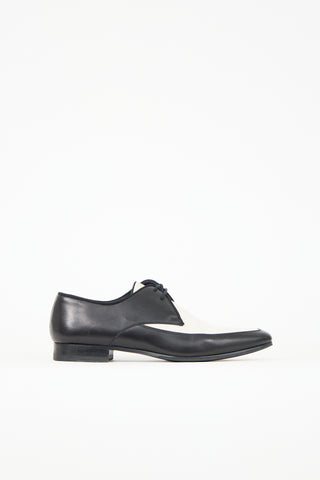 Saint Laurent Leather Colour Block Oxford