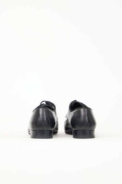 Saint Laurent Leather Colour Block Oxford