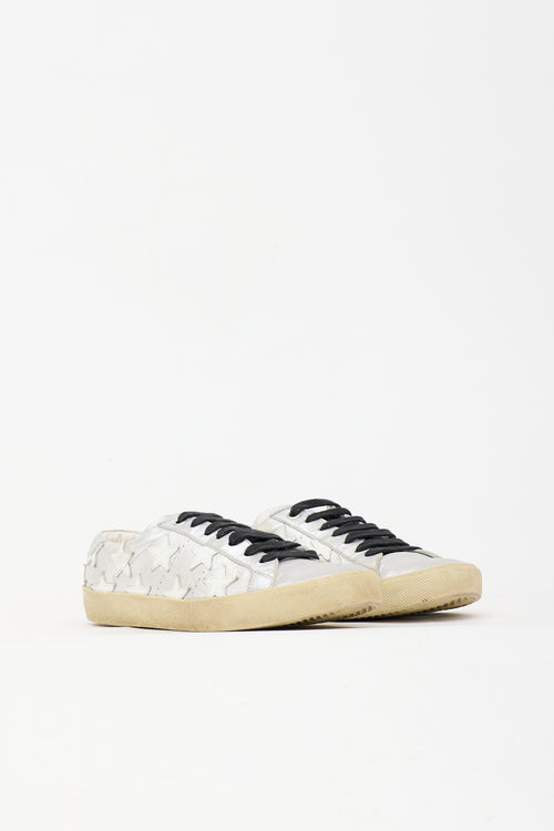 Saint Laurent Leather Court Classic Sneaker