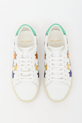 Saint Laurent Leather Court SL-06 Sneaker