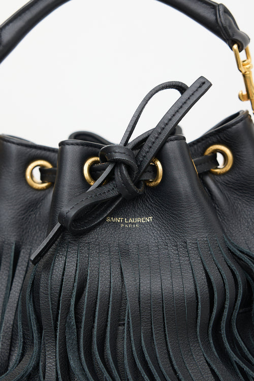 Saint Laurent Leather Emannuel Bucket Bag