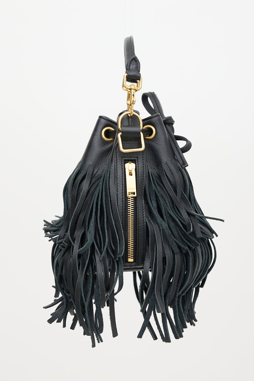Saint Laurent Leather Emannuel Bucket Bag