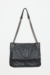 Saint Laurent Leather Medium Niki Bag